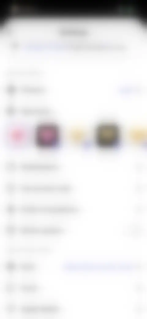 Locked screen preview