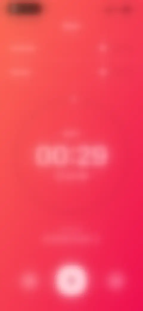 Locked screen preview