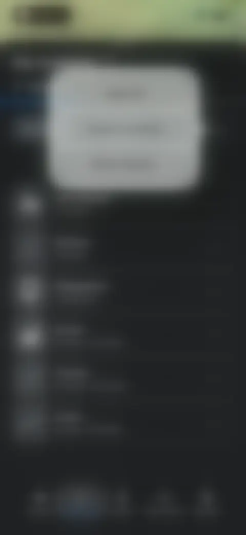 Locked screen preview