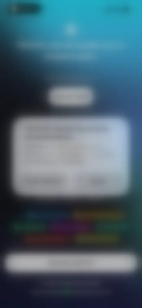 Locked screen preview