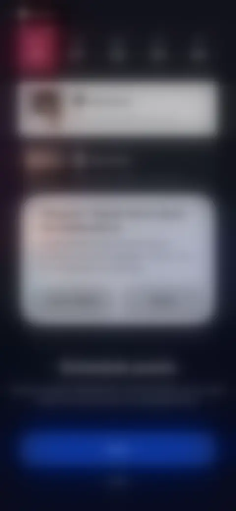 Locked screen preview