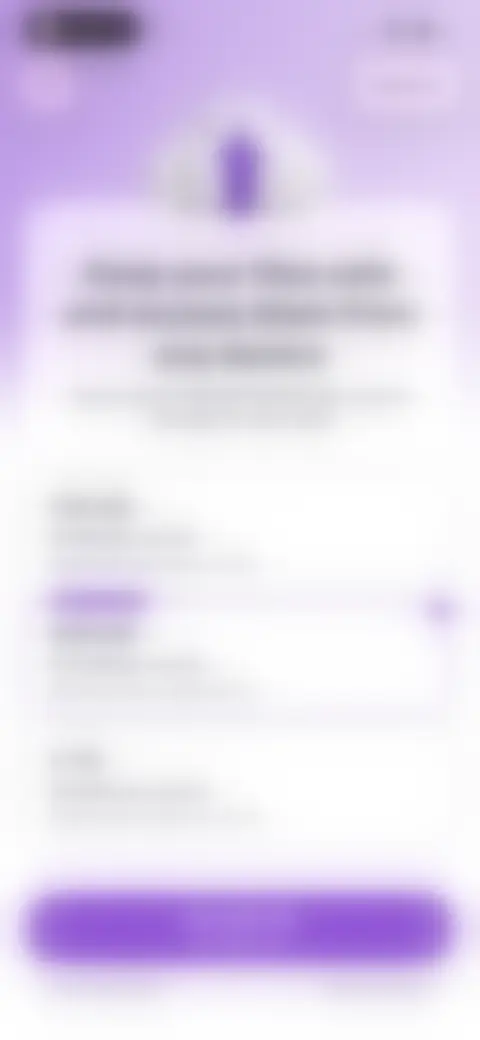 Locked screen preview