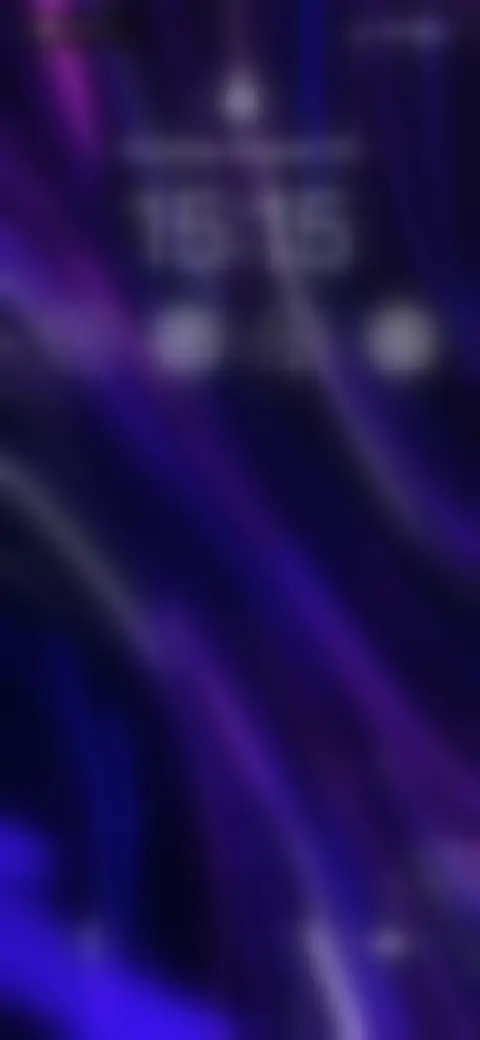 Locked screen preview
