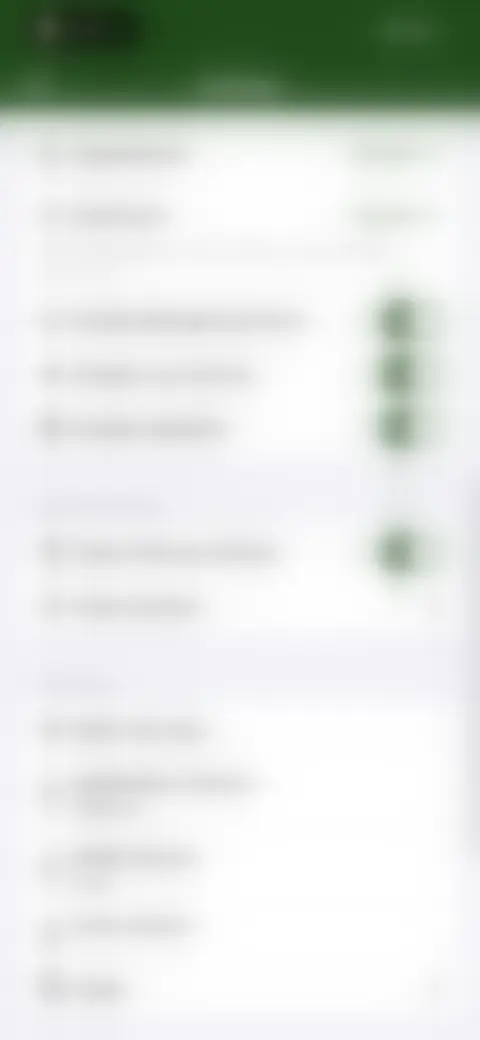 Locked screen preview