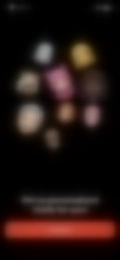 Locked screen preview