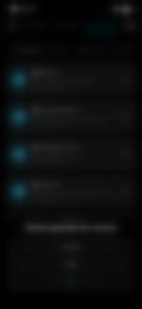 Locked screen preview
