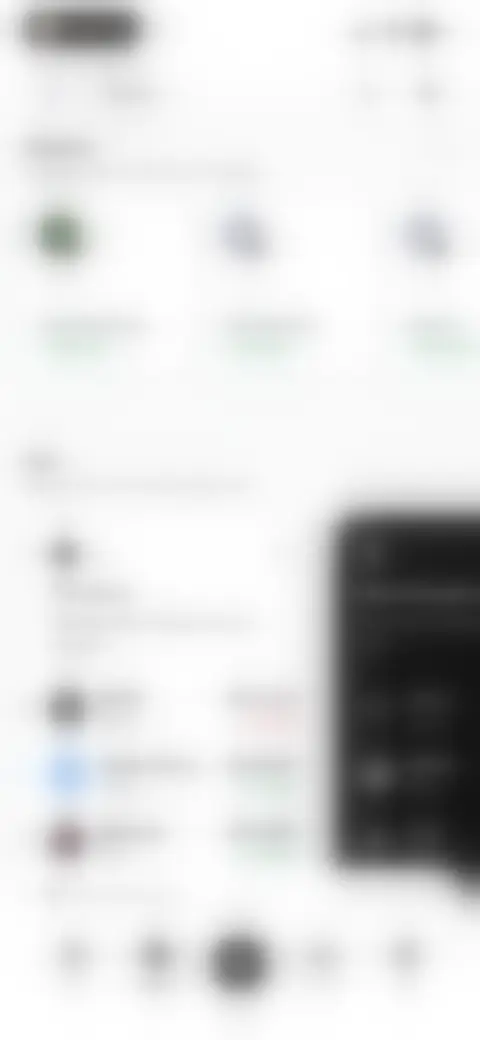 Locked screen preview