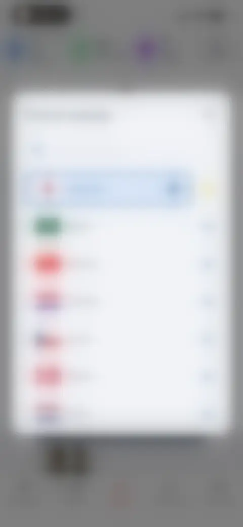Locked screen preview