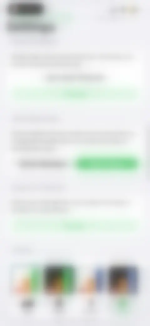 Locked screen preview