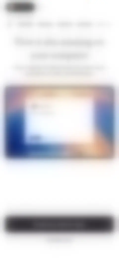 Locked screen preview