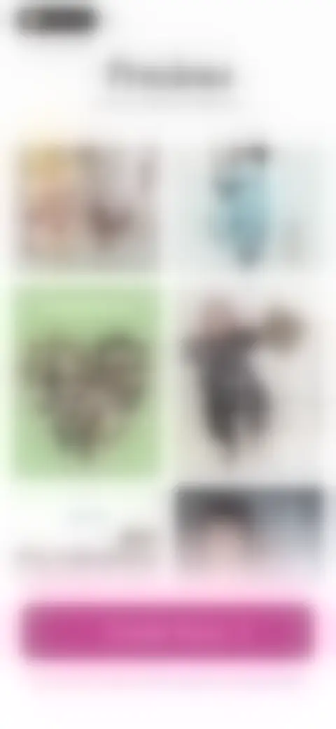 Locked screen preview