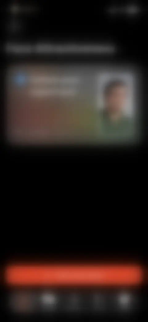 Locked screen preview
