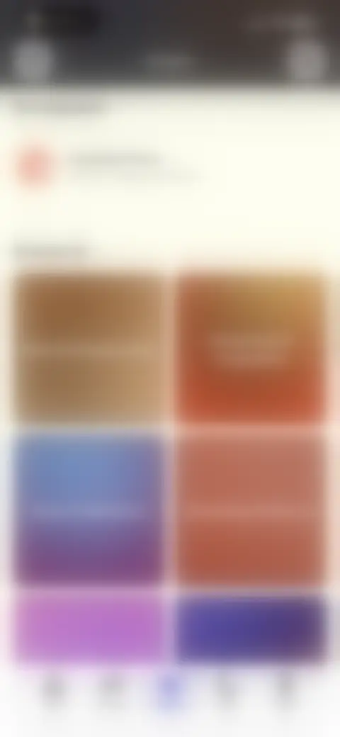 Locked screen preview