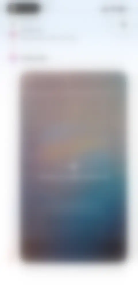 Locked screen preview