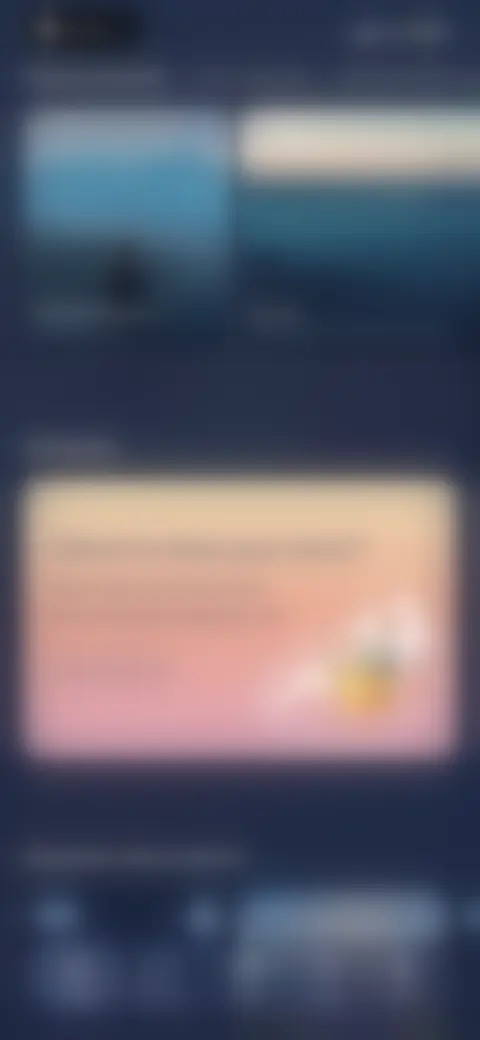 Locked screen preview
