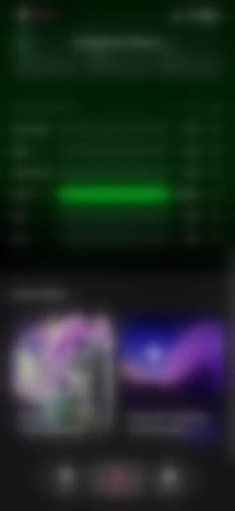 Locked screen preview