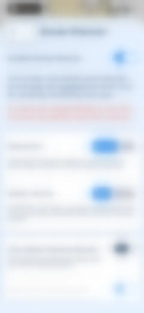 Locked screen preview