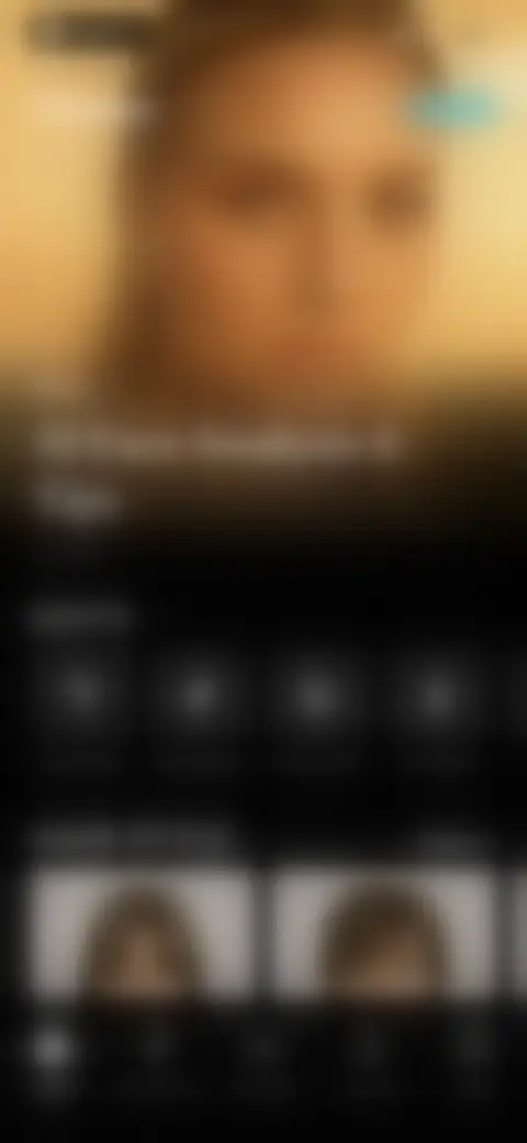 Locked screen preview