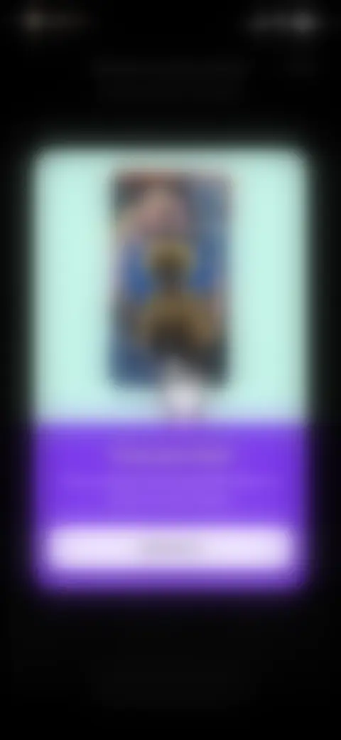 Locked screen preview