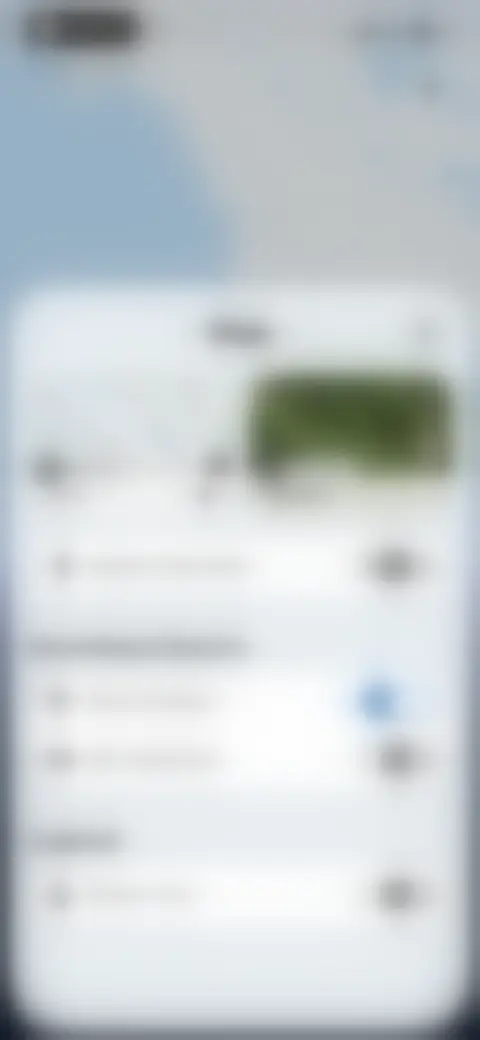 Locked screen preview