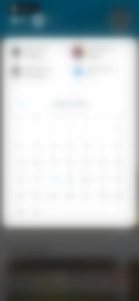 Locked screen preview