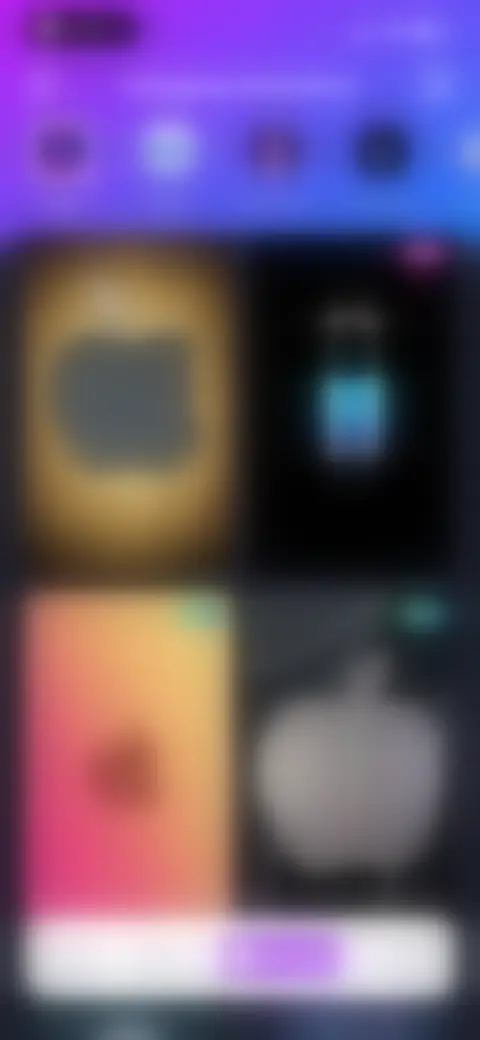 Locked screen preview