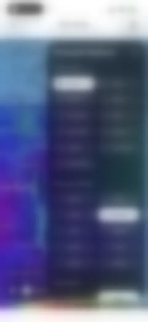 Locked screen preview