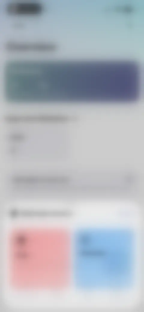 Locked screen preview