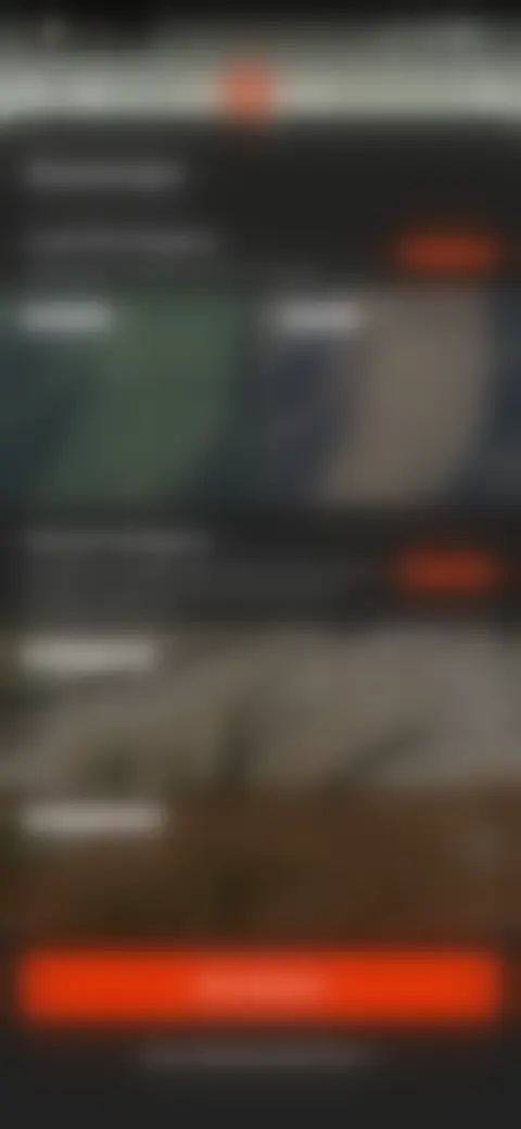 Locked screen preview