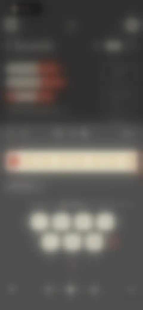 Locked screen preview