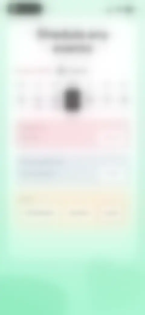 Locked screen preview