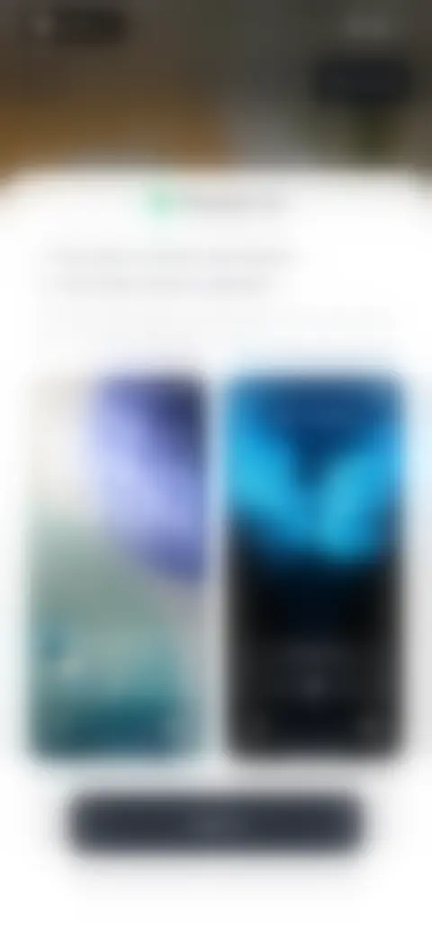 Locked screen preview