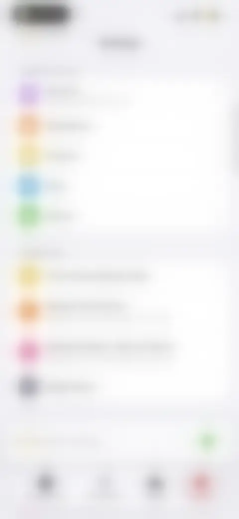 Locked screen preview