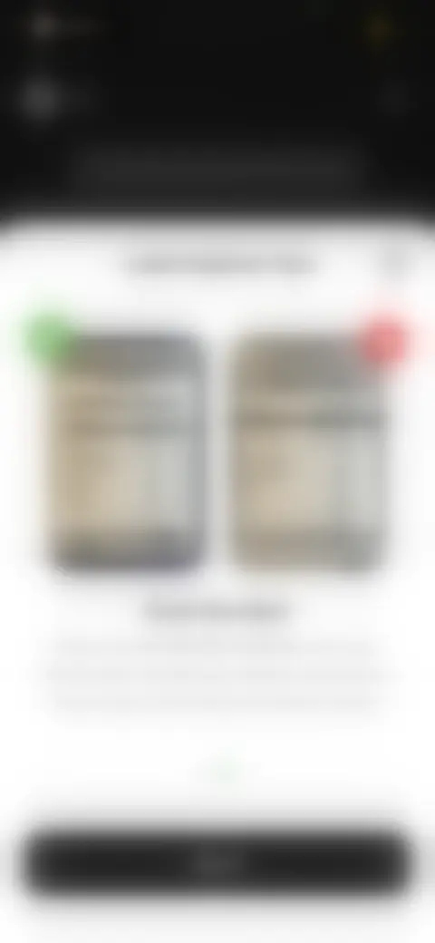Locked screen preview