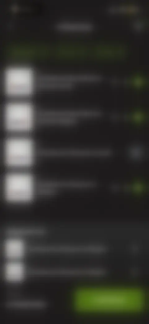 Locked screen preview