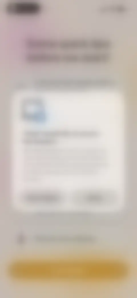 Locked screen preview