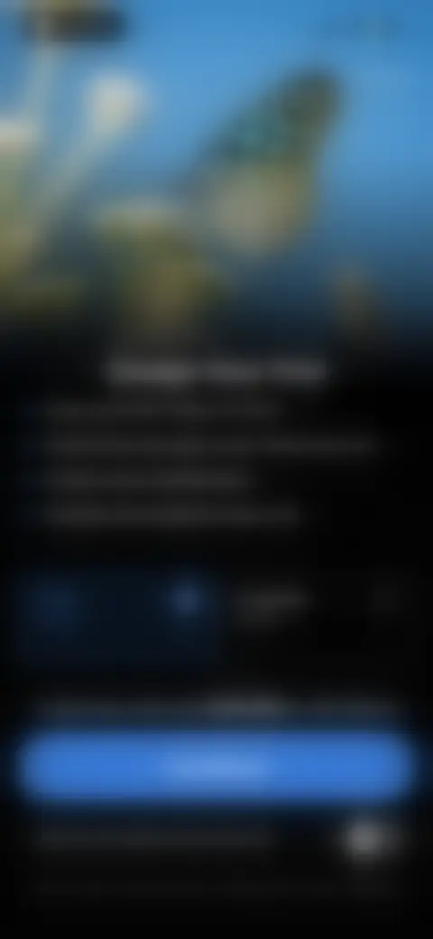 Locked screen preview