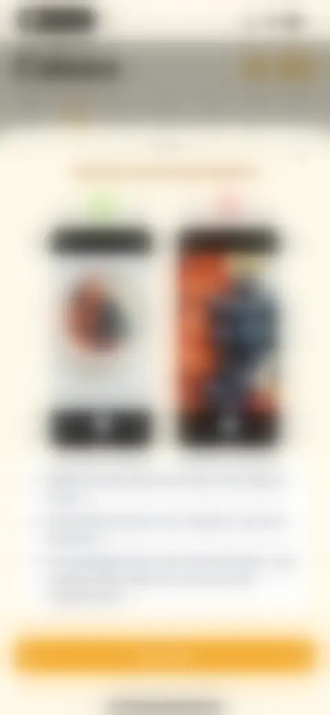 Locked screen preview