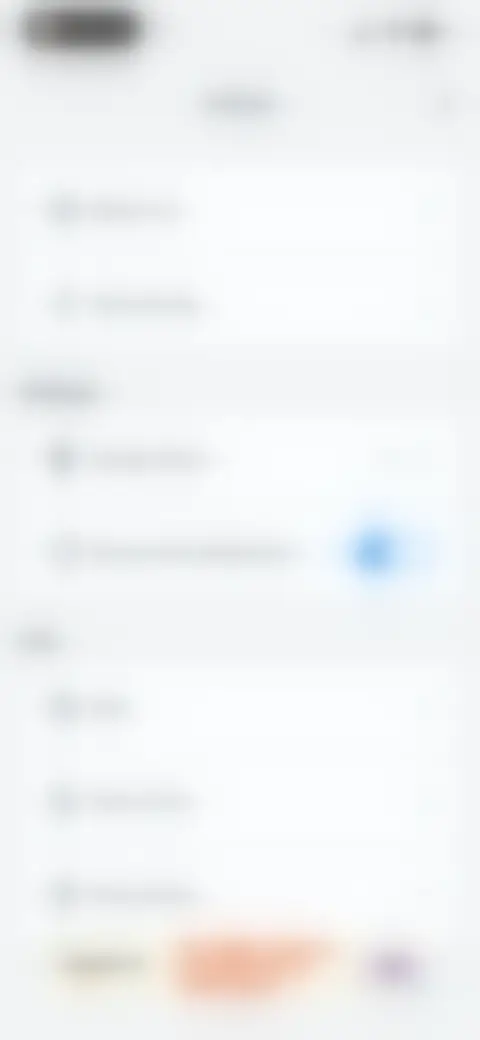 Locked screen preview