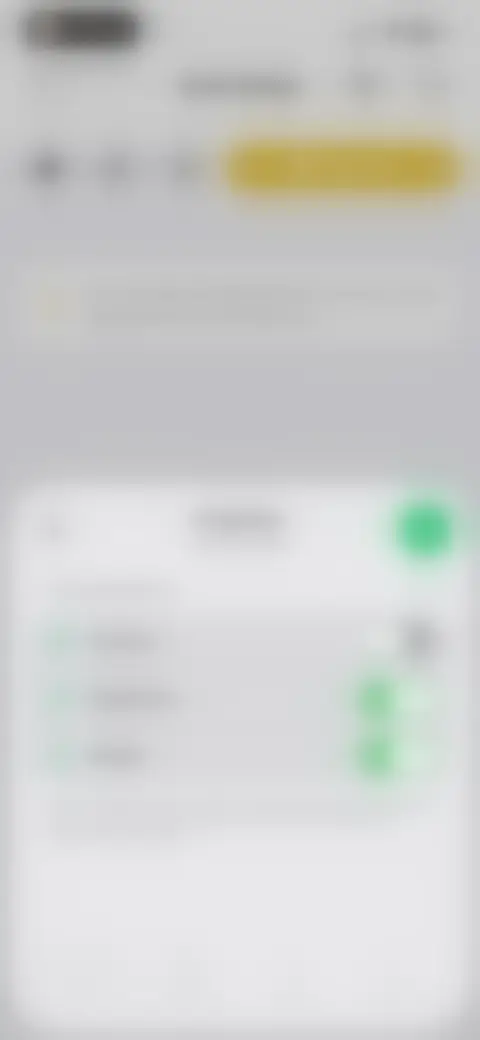 Locked screen preview