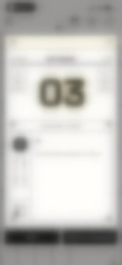 Locked screen preview