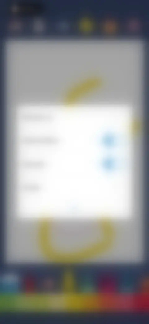 Locked screen preview