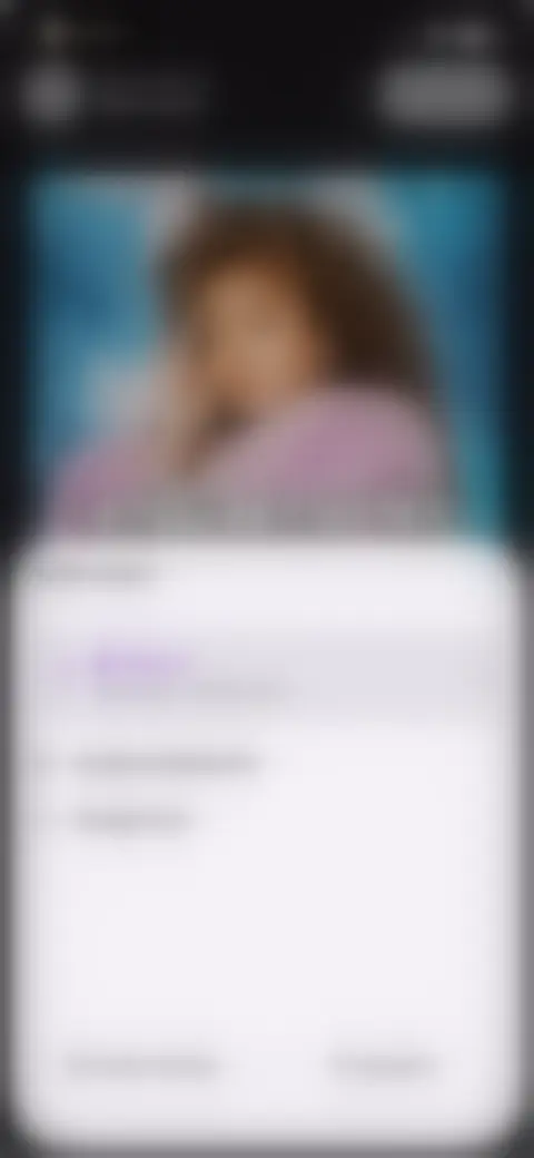 Locked screen preview