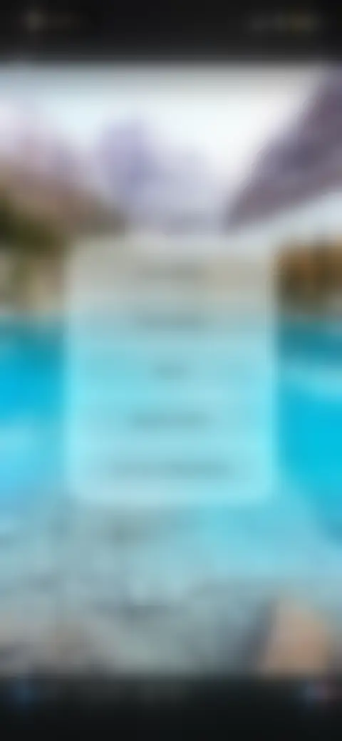 Locked screen preview