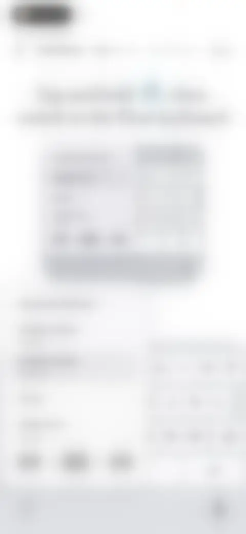Locked screen preview