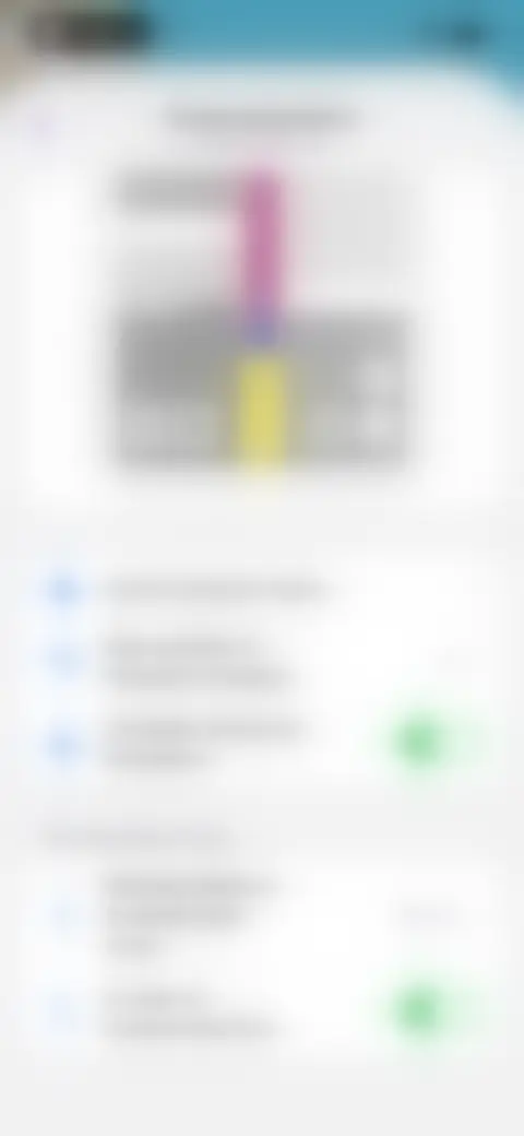 Locked screen preview