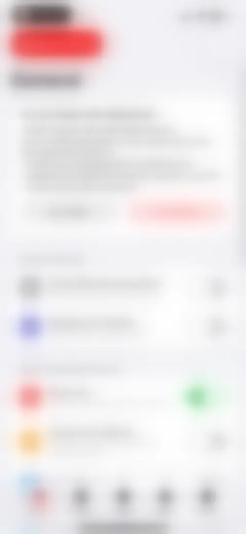 Locked screen preview