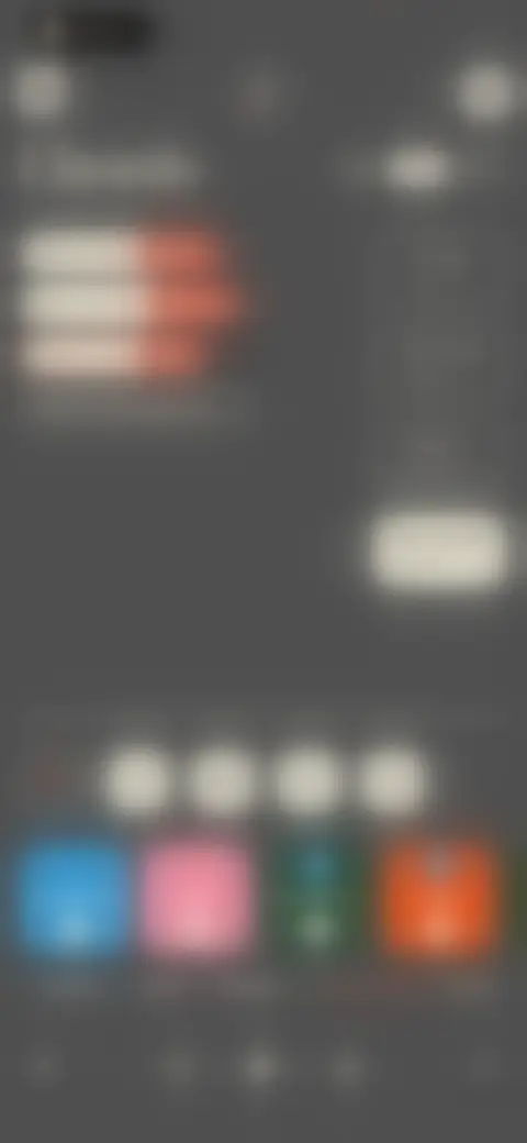 Locked screen preview