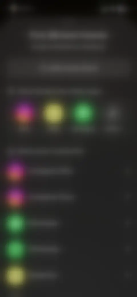 Locked screen preview