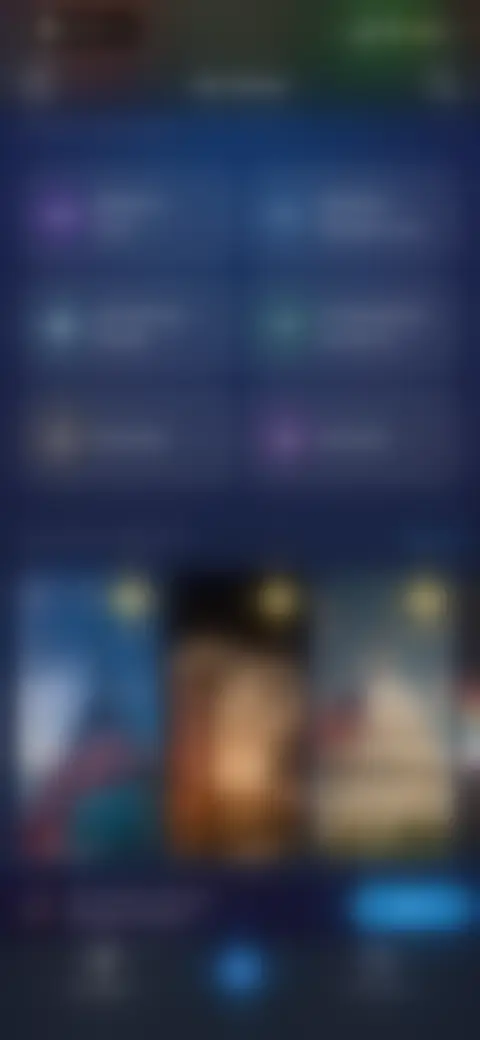 Locked screen preview